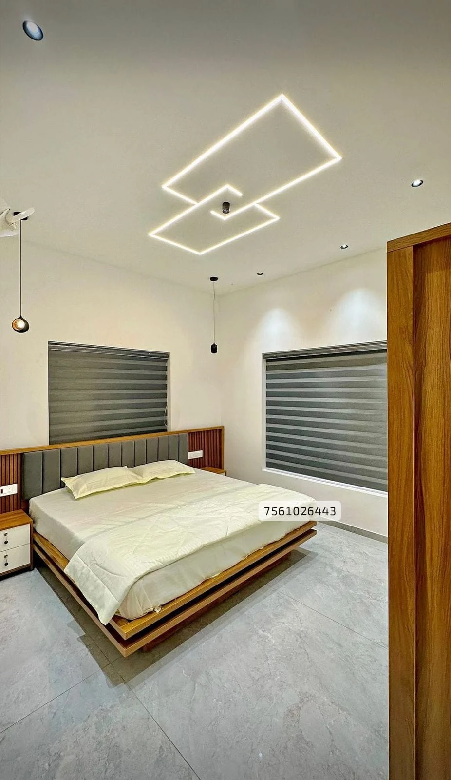 Bedroom Floating Ring LED Ceiling