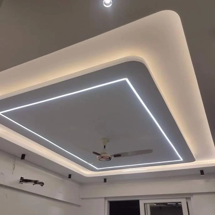 Curved Corner LED False Ceiling