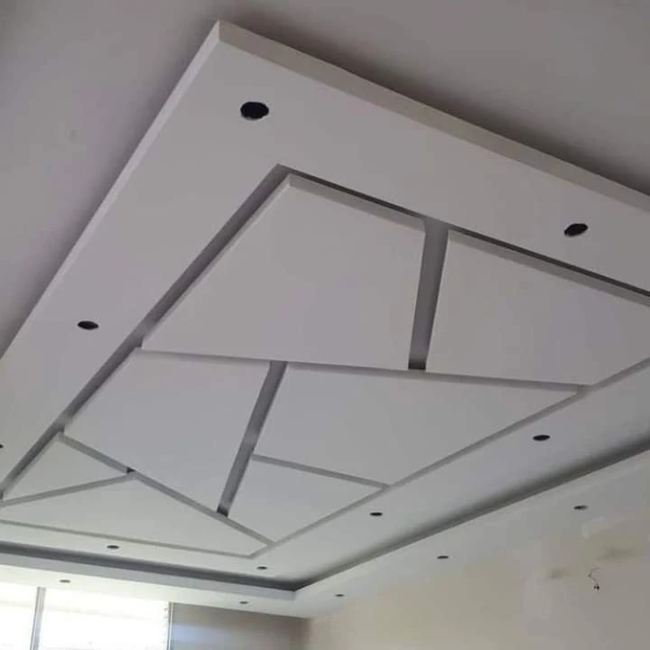 Geometric Line False Ceiling Spotlights