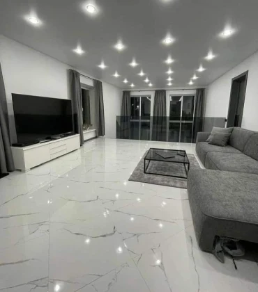 Spacious Minimalist Living Room Sofa