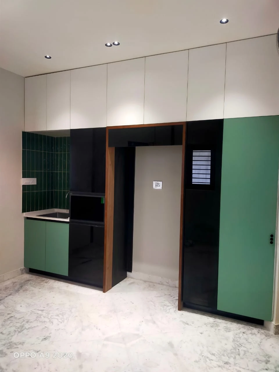 Tall Storage Kitchen Cabinets Green